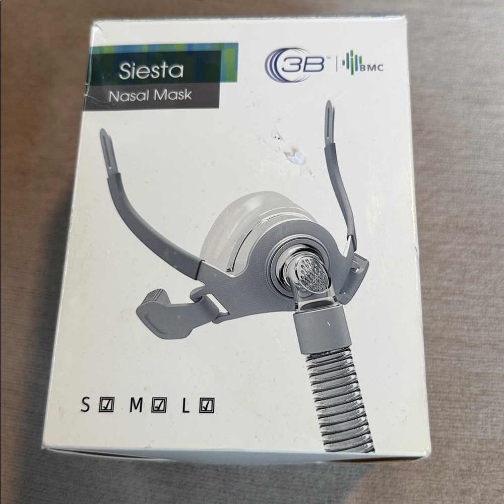 NIB 3B Medical Siesta Nasal Mask Model M5B